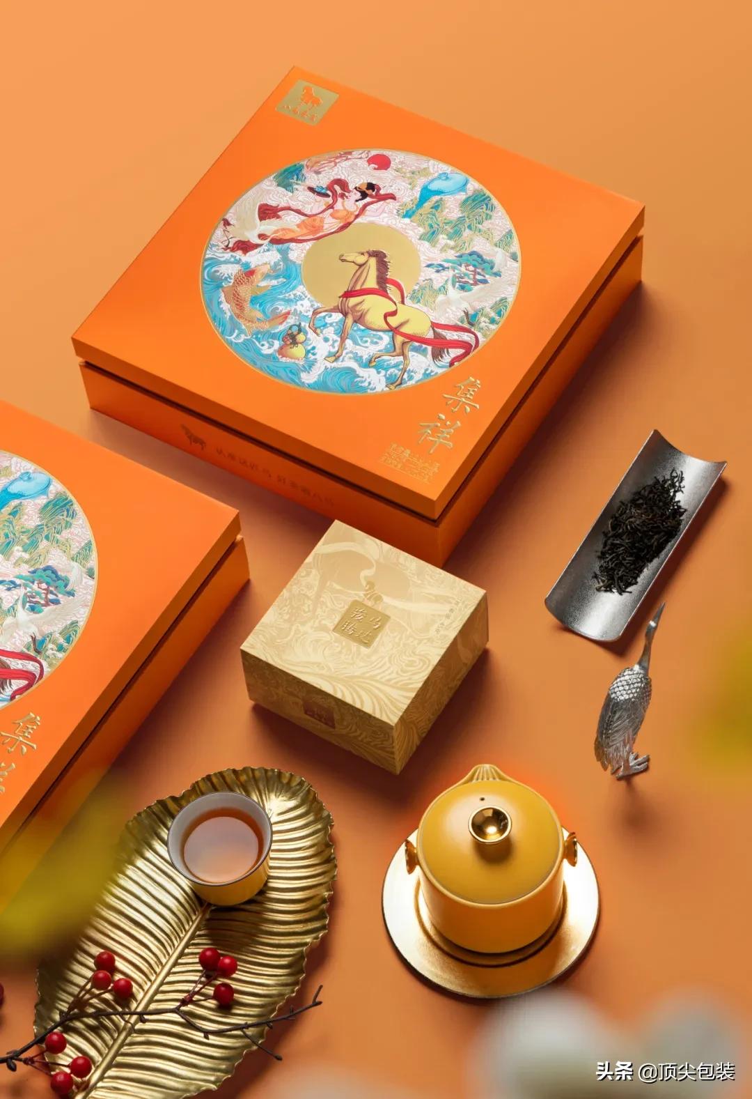 包装设计茶叶高端产品案例,国外高级茶叶包装礼盒设计