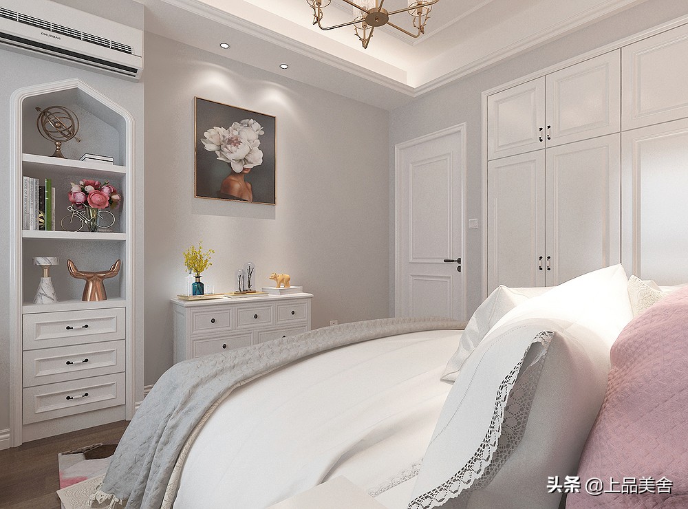 四川夫妻装修新房,三室两厅房子美式风格装修