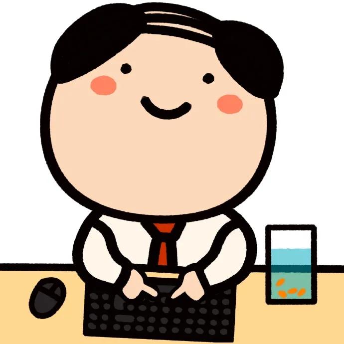 六种脸型头像插画,好看头像线描简单