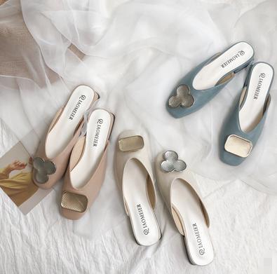 杨幂同款拖鞋,夏天必备的外穿拖鞋