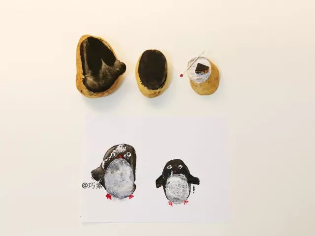 印染手工制作,印染拓印画