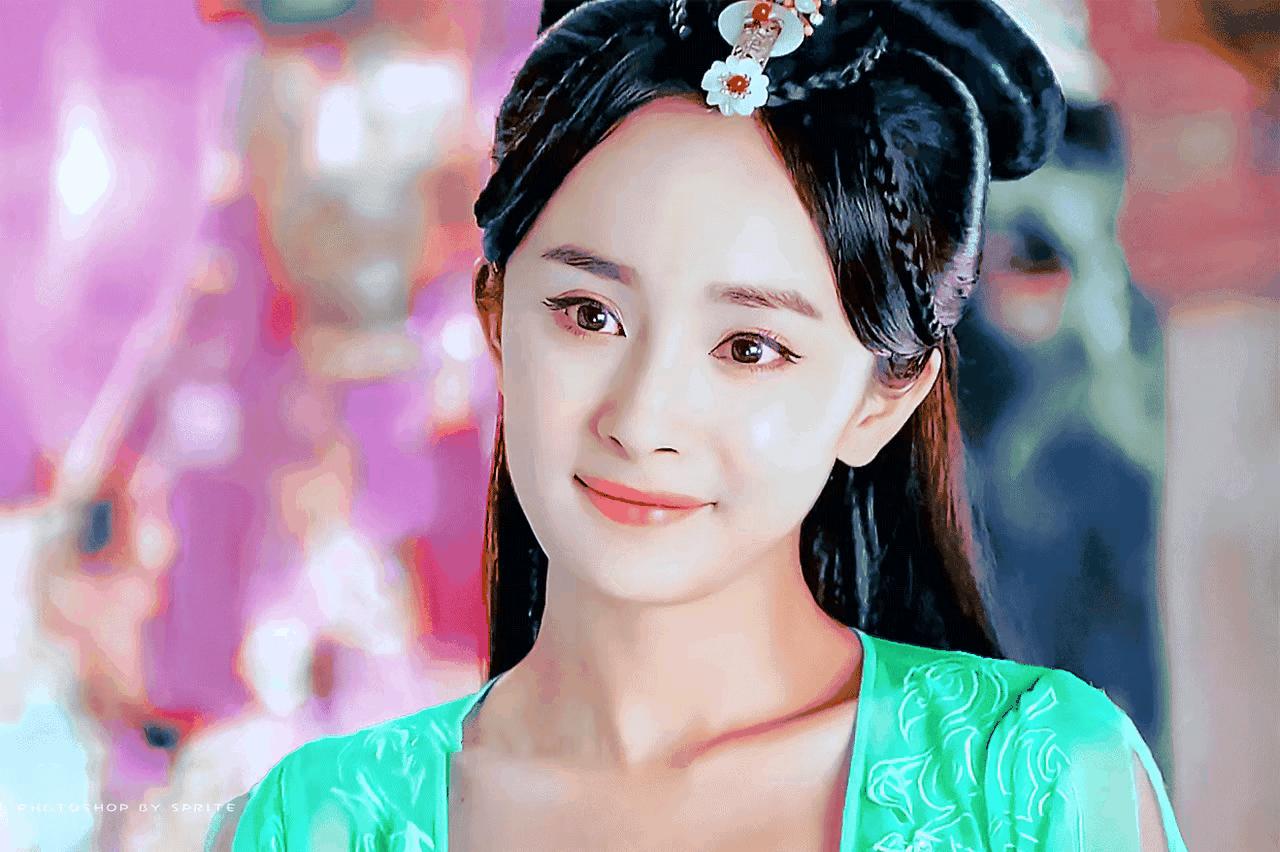 古装剧中的绿衣美女,古装绿衣美女图片