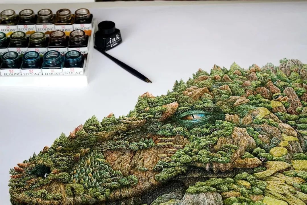 中国十大写实钢笔画作品,中国公认最漂亮钢笔字行草