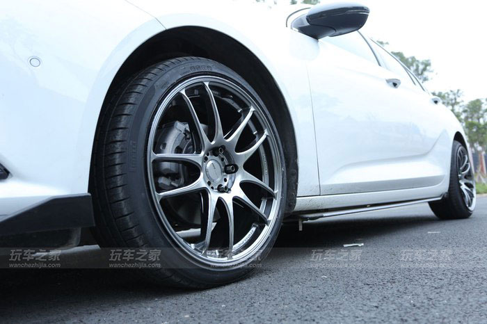 15款别克君威改装19寸轮毂,2014别克君威19寸轮毂改装案例