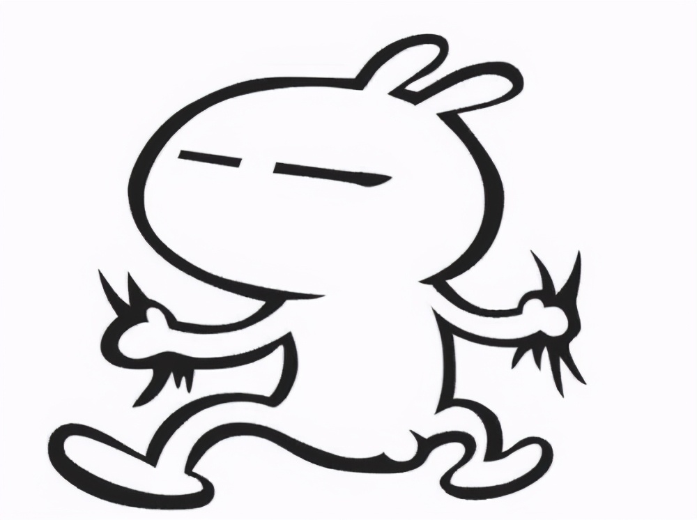 兔斯基表情包的意思,兔斯基表情包手绘