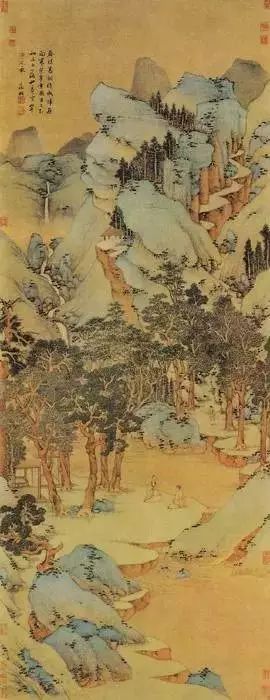 明代夏芷国画山水作品高清大图,明代100幅山水精品赏析第二辑