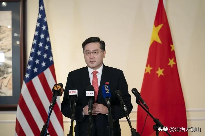 秦刚大使霸气演讲，有理有据，震慑美国！外交部yyds
