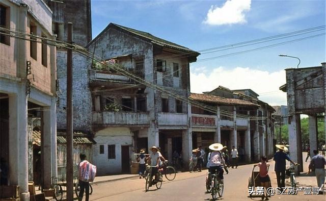 80年代的真深圳老视频,80年老照片真实的深圳