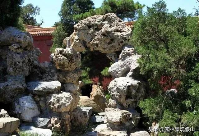100种景观置石图片,100种园林造景图片