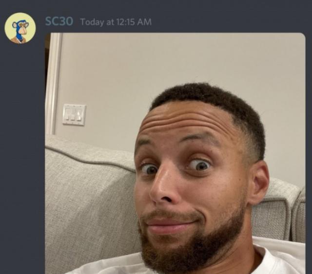 NBA库里用55个以太坊,18万美元买了个NFT蓝色猿猴头像