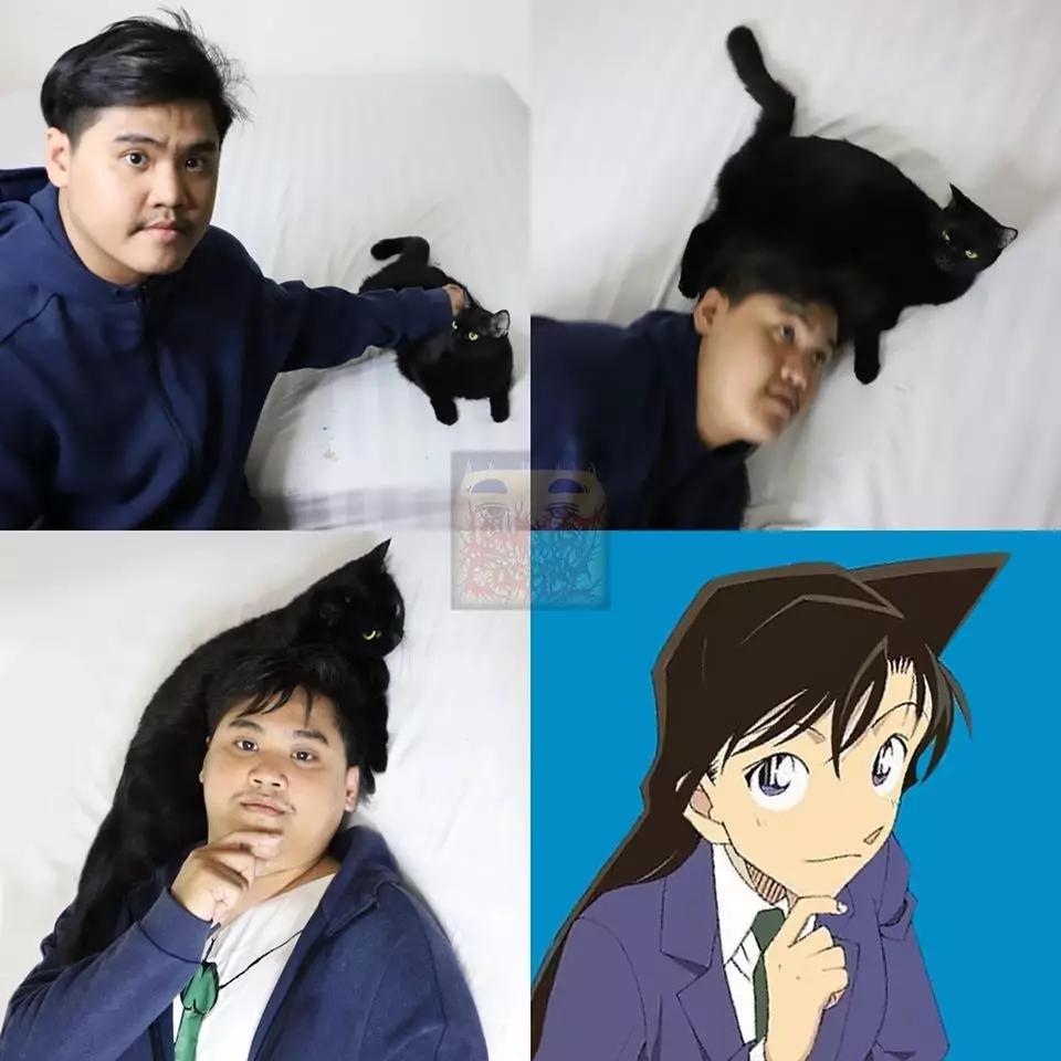 泰国胖小哥cosplay模仿,泰国小胖哥搞笑视频