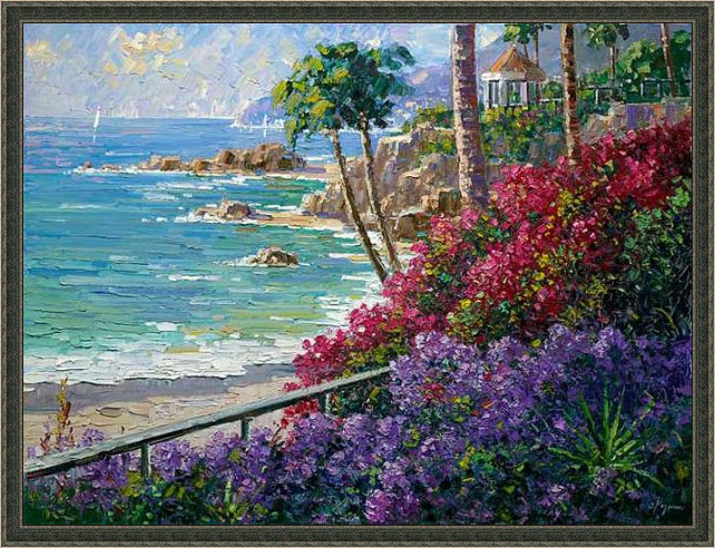 诗情画意风景画,意大利风景油画经典作品欣赏