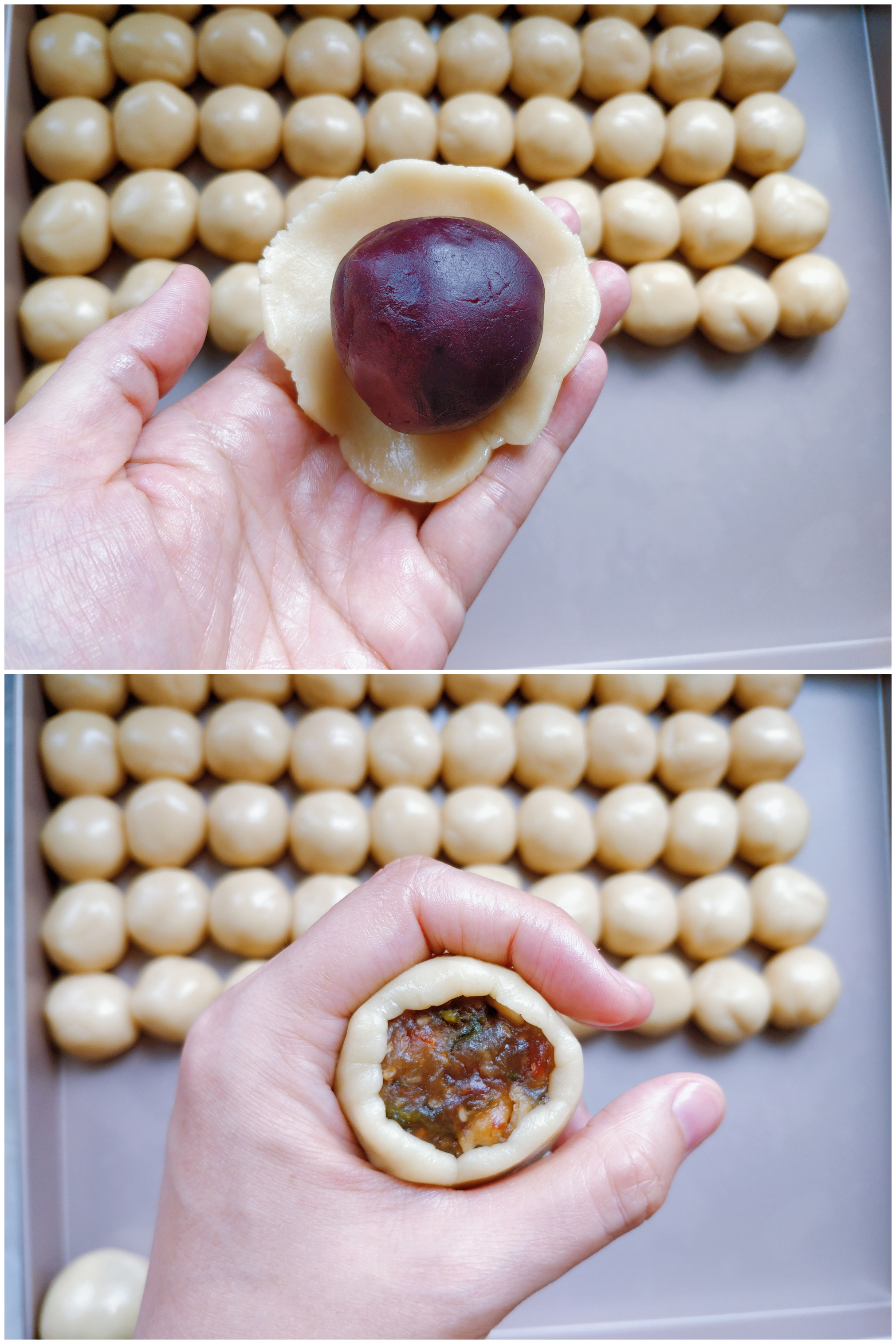 广式月饼皮开裂是怎么回事,广式月饼表皮开裂
