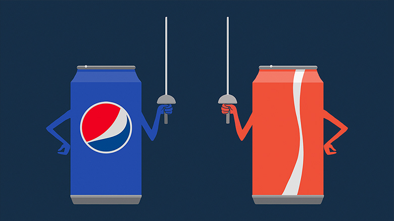 可口可乐和百事故事,可口可乐与百事可乐的战争