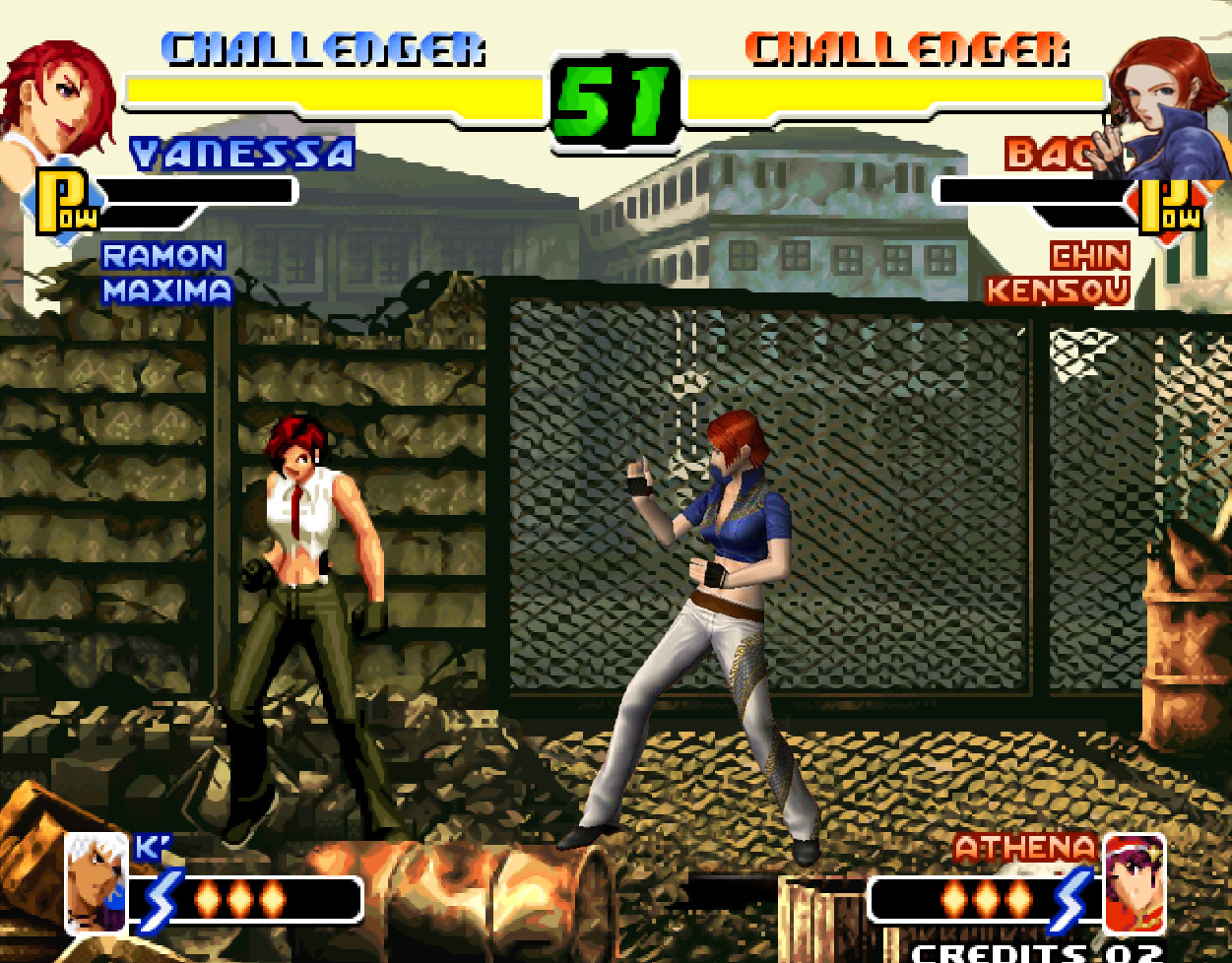 游戏拳皇温妮莎,温妮莎安琪儿