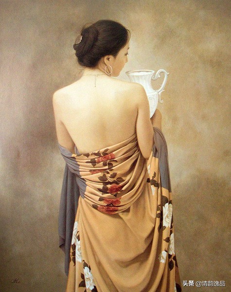 森本草介油画,森本草介画中的人