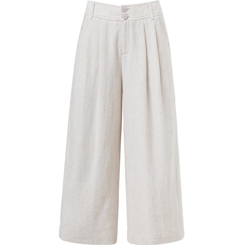 阔腿裤显瘦休闲开叉,阔腿裤显瘦高腰慵懒