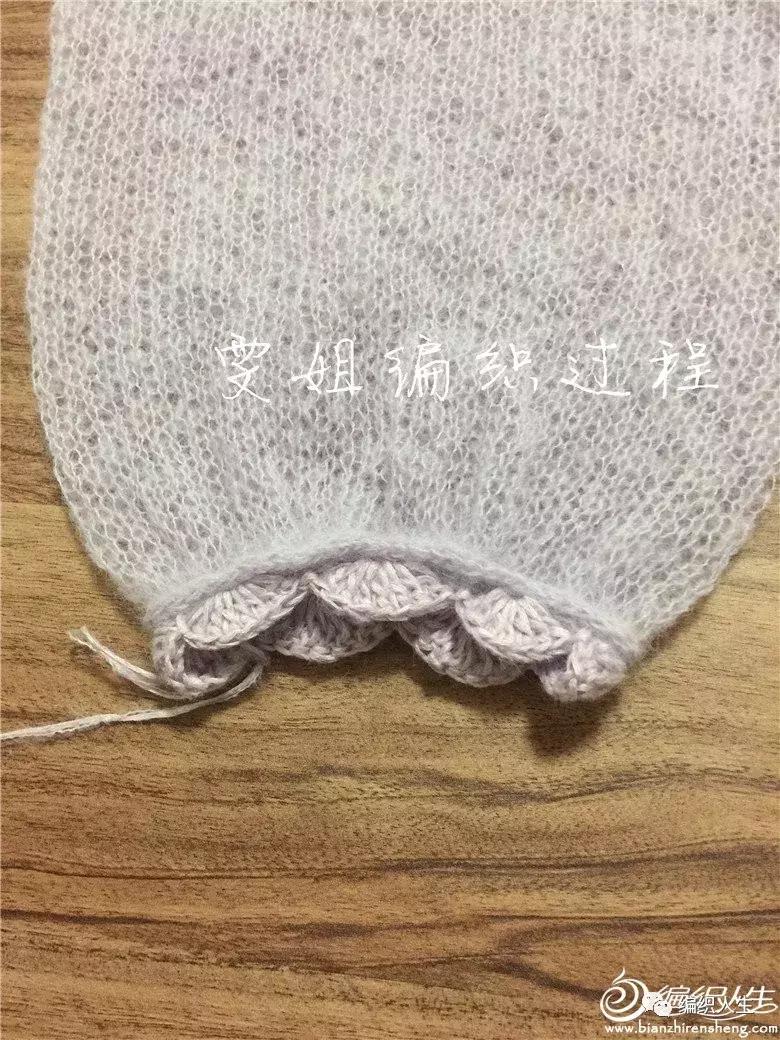 流行女士短开衫钩织教程,长款外搭开衫钩织教程