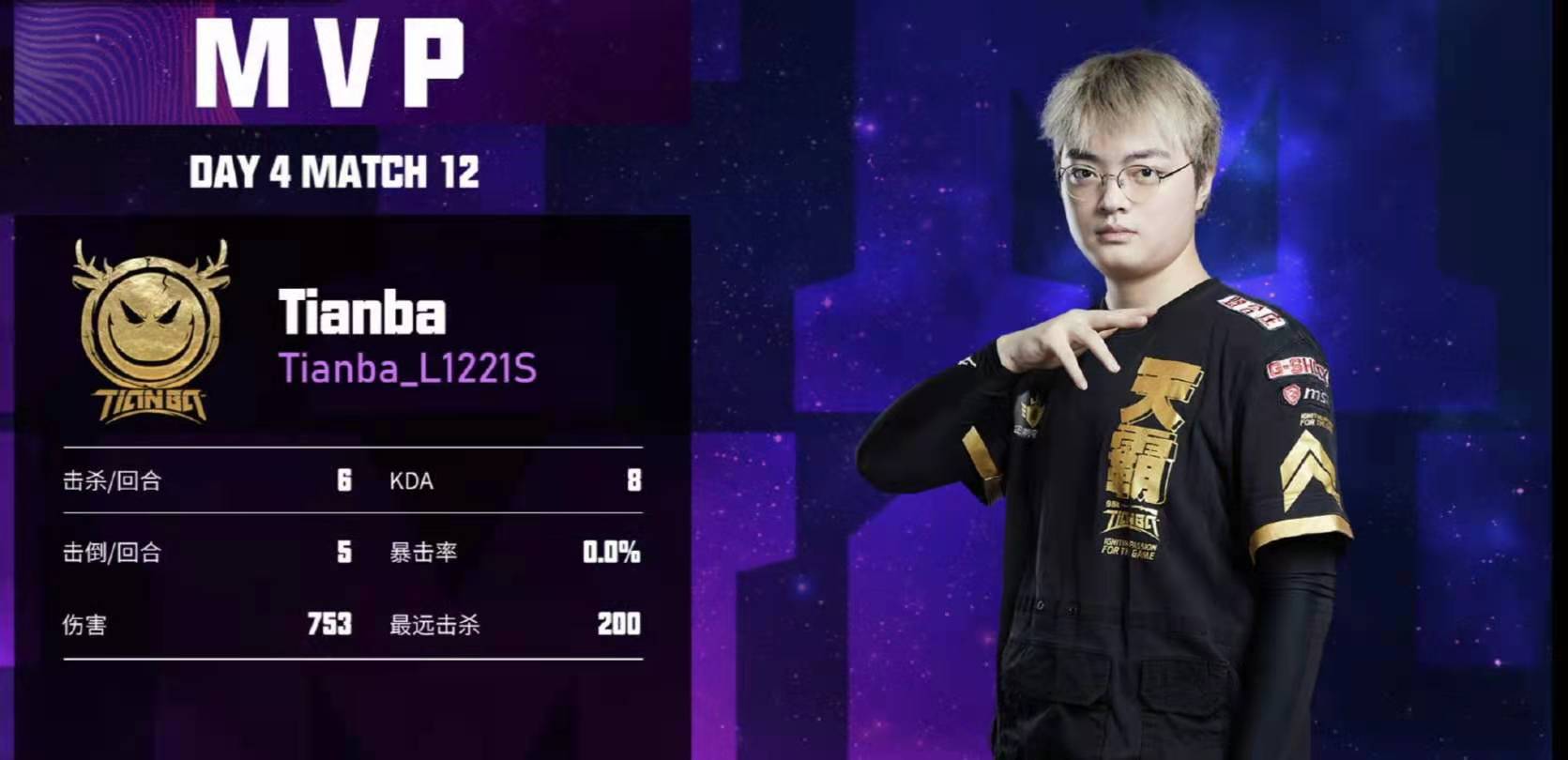 天命杯天霸林树完整版,天命杯林树精准手雷