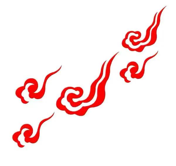 祥云瑞气篆刻图章,中国传统龙凤图案篆刻