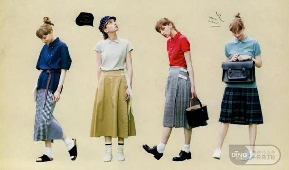 不同风格的女装店铺,法式日系韩系