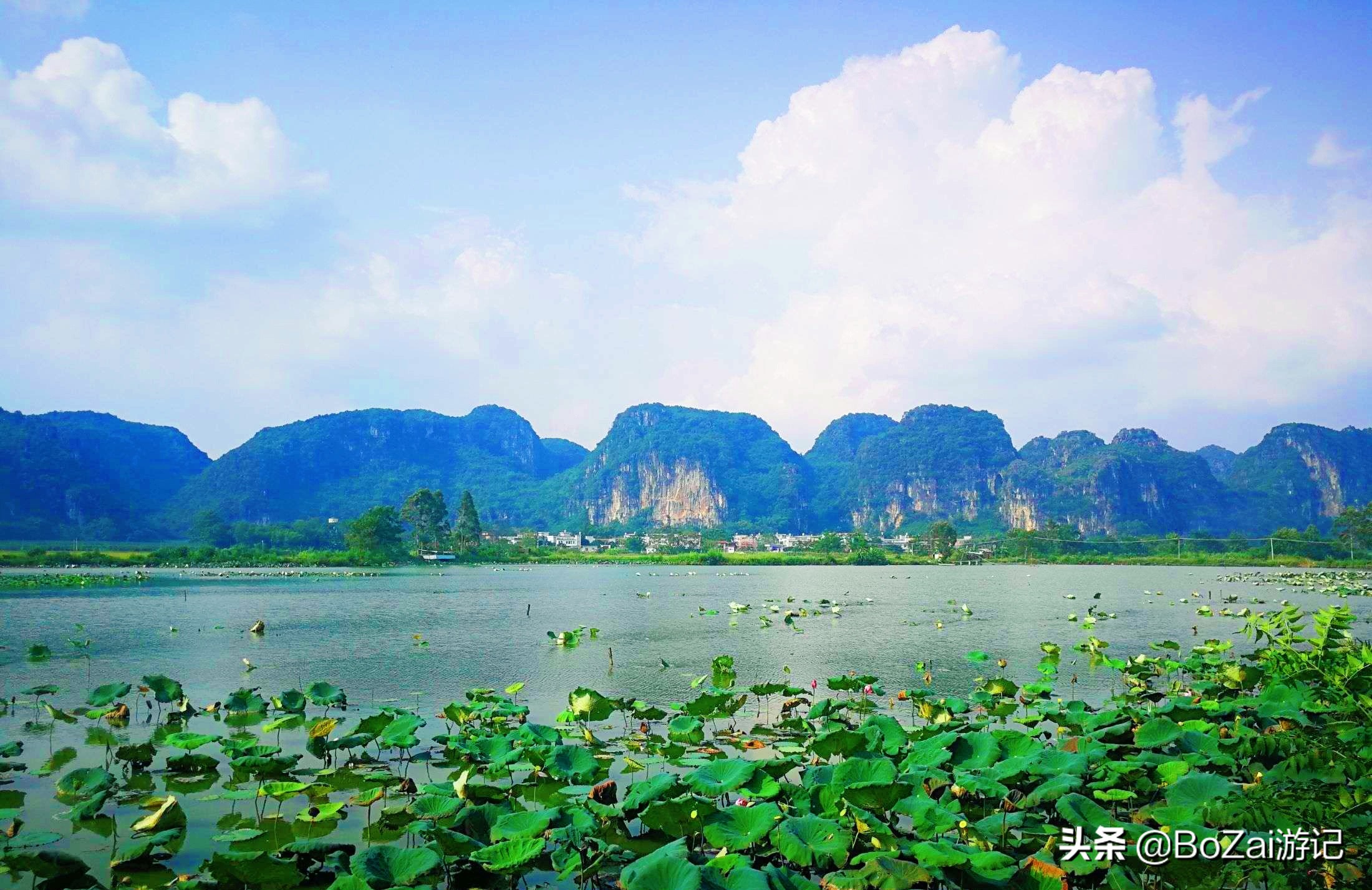 广西乡下田园最美风景图片,广西十大最美风景区