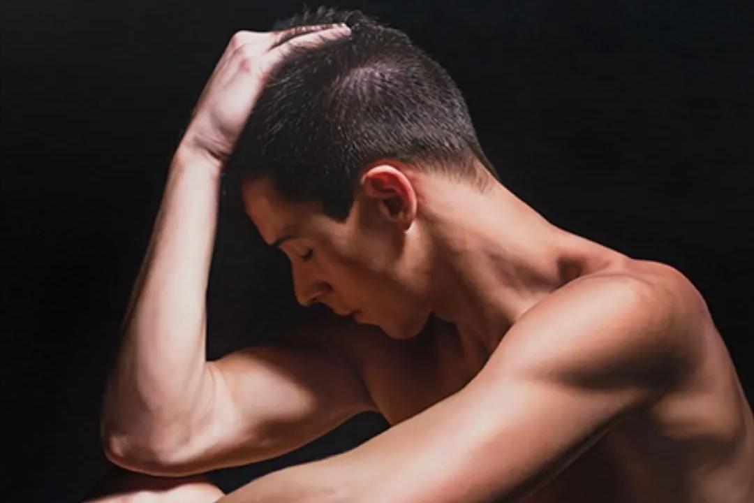 冷军超写实绘画图片,不输冷军的超写实画作