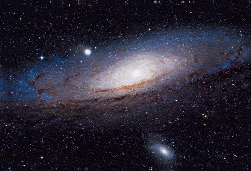 nasa公布的银河系全景图在线预览,银河系81亿像素全景图不同波段