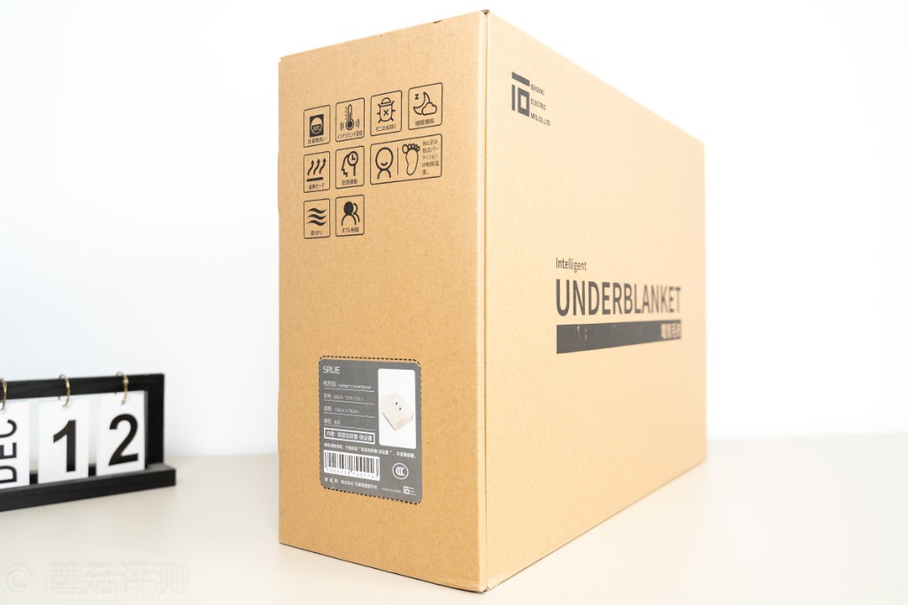 替你守护冬日里最后一抹温暖、日本Srue双人四温区电热毯