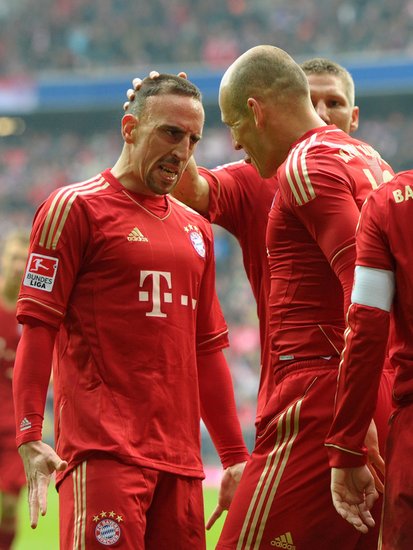 罗本里贝里罗贝里,罗本罗贝里退役仪式