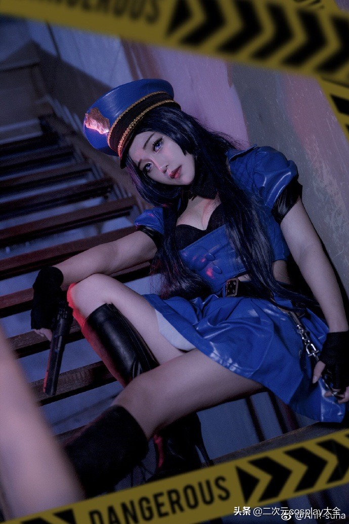 lol手游皮城女警凯特琳出装天赋,英雄联盟皮城女警凯特琳cosplay