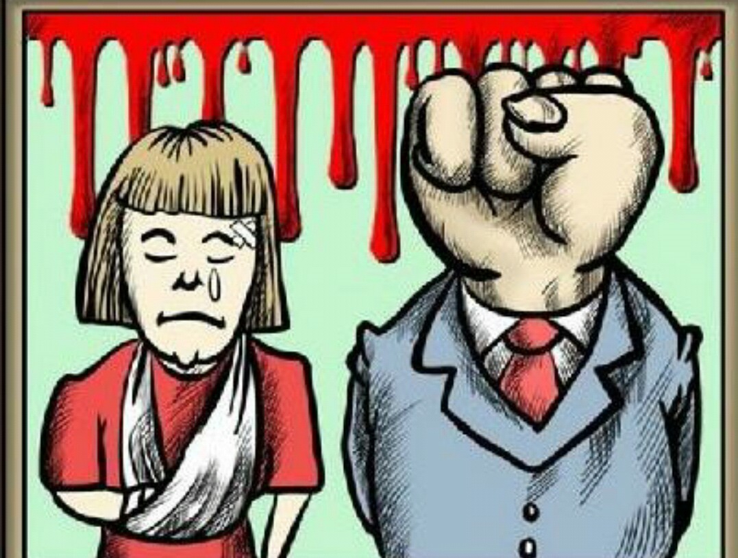 遭夫家频频家暴还能忍？请在腥风血雨来临前，早点断舍离