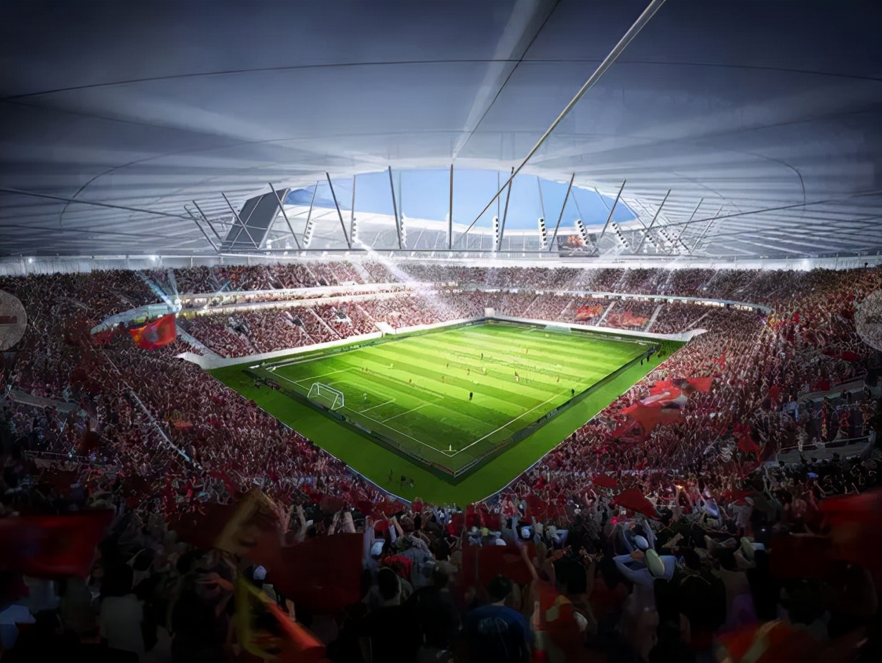 中国亚洲杯十大专业足球场,2023中国亚洲杯首座球场揭幕