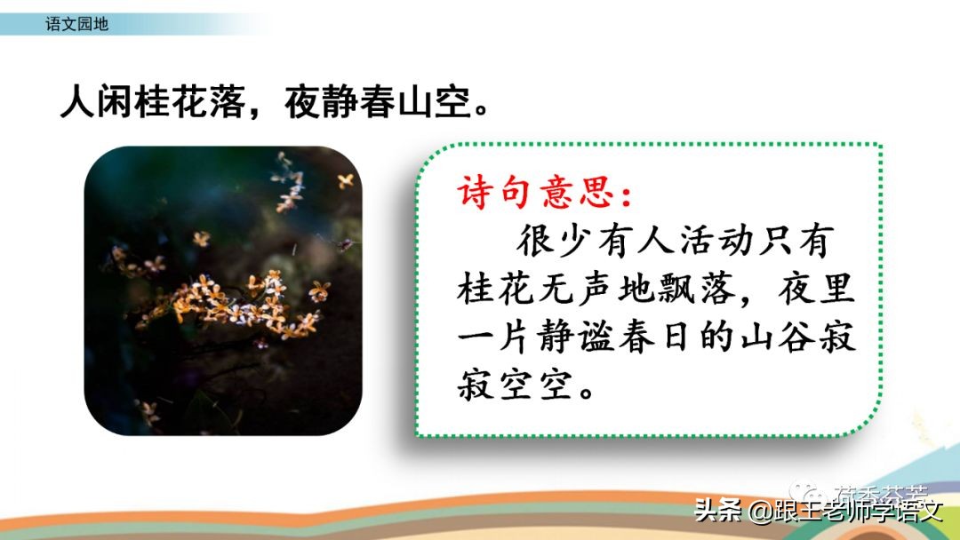 二年级下册语文园地五的日积月累,部编版语文五下语文园地二教案