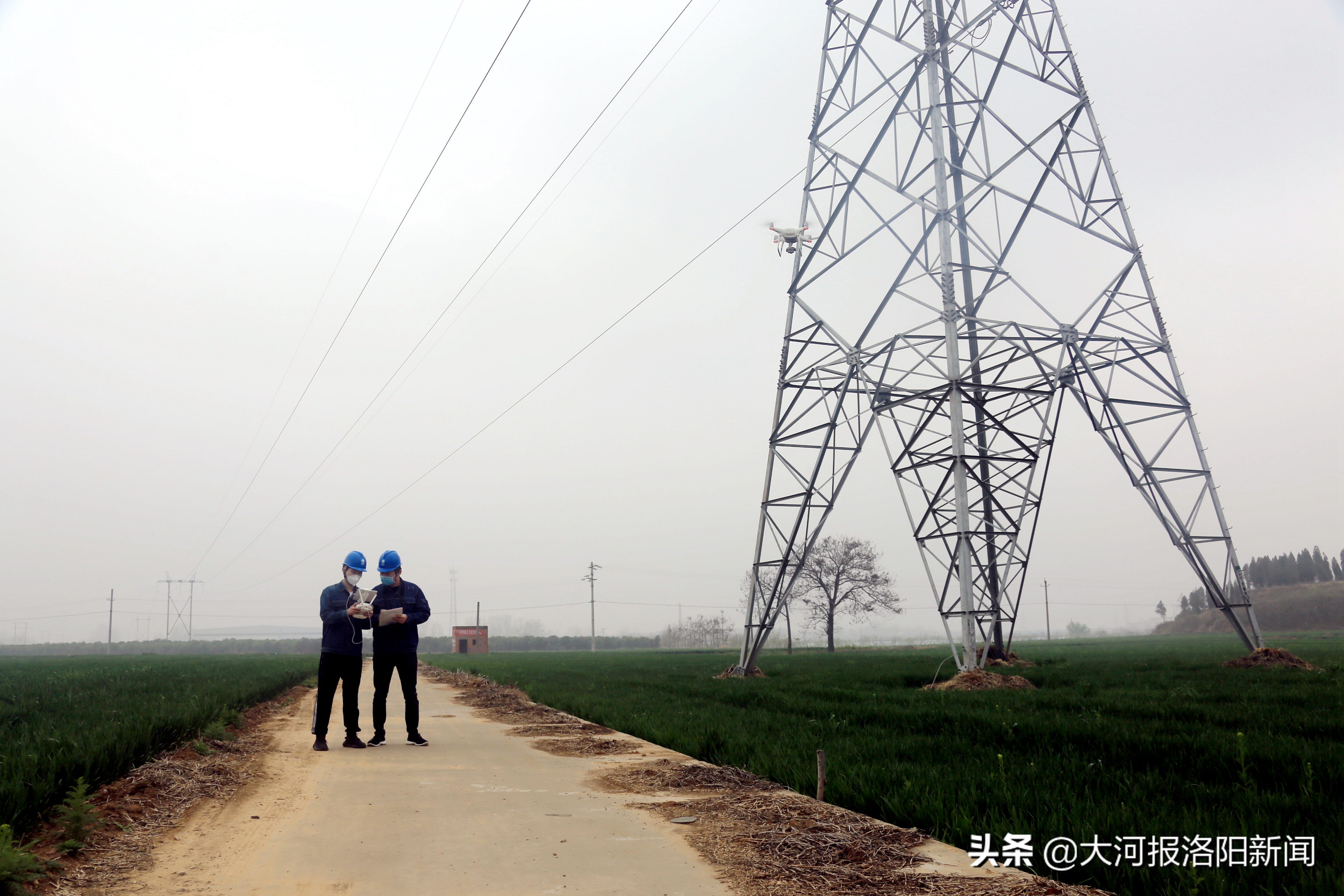 输电线路二次安全措施,国网孟津县供电公司迎风雪保供电