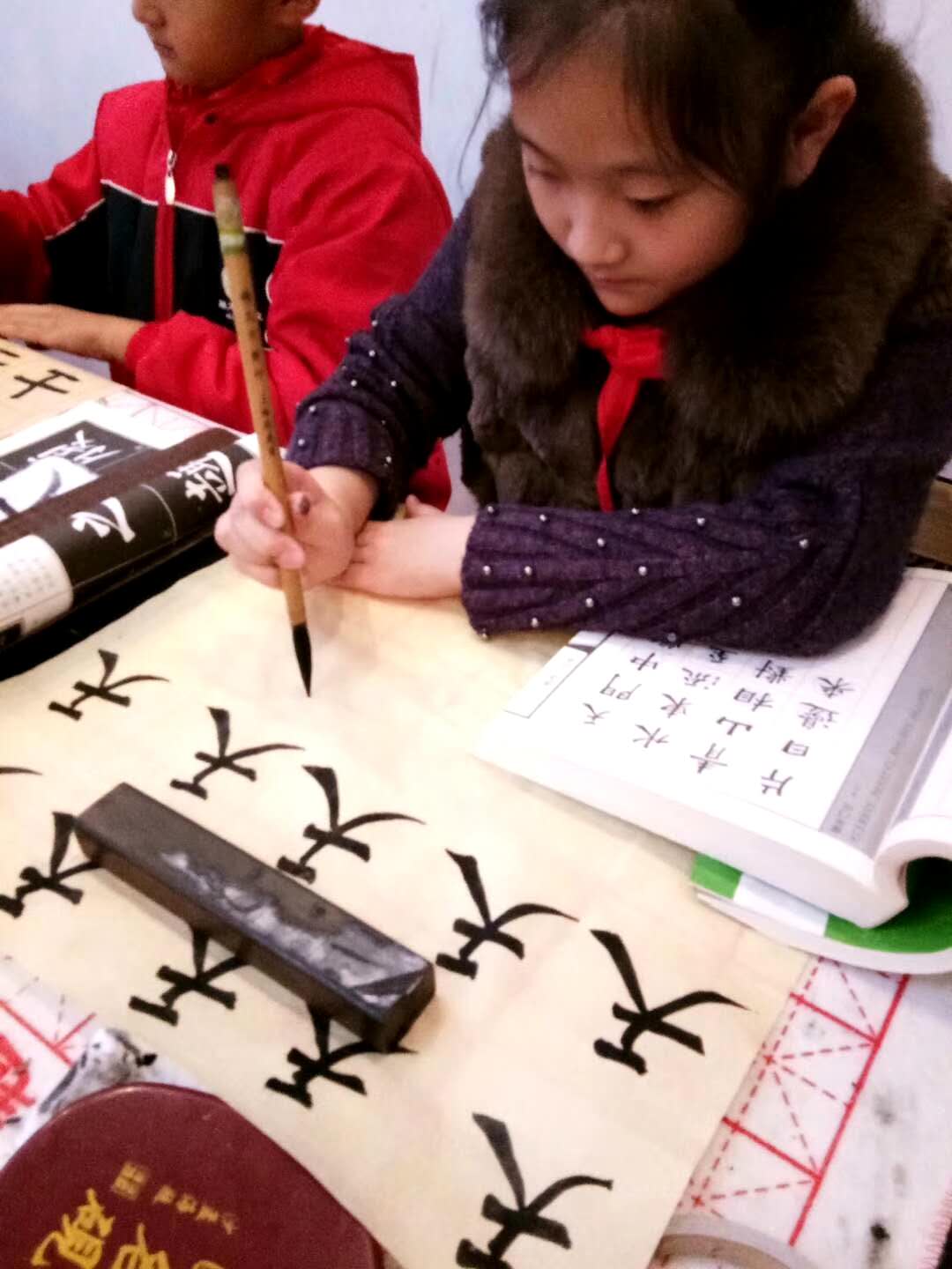 曹振娃,曹振童书法