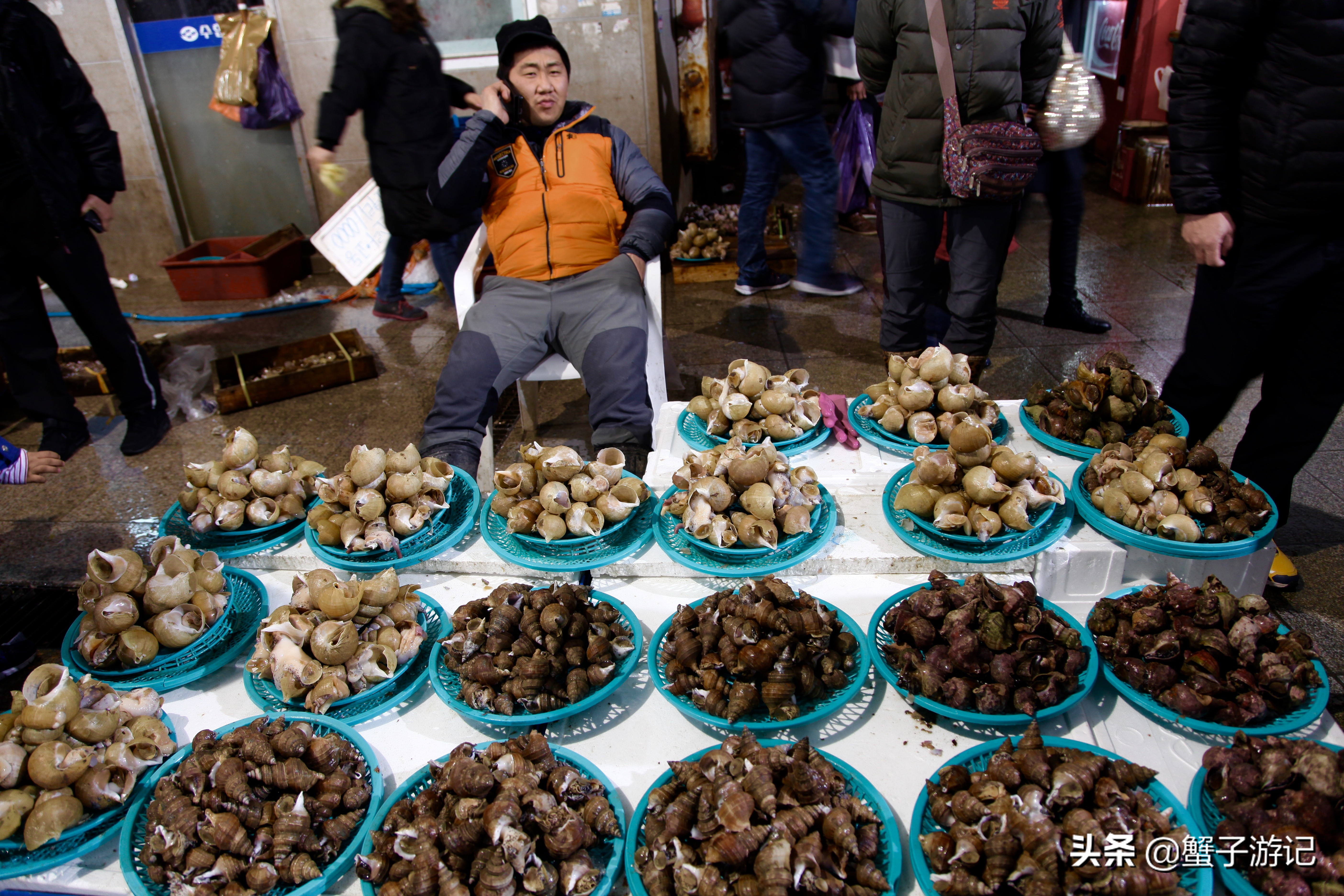 这里是疫情期间韩国的重度区，但它至今仍美丽仍然