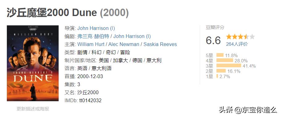 沙丘系列共有几部,2021年沙丘电影