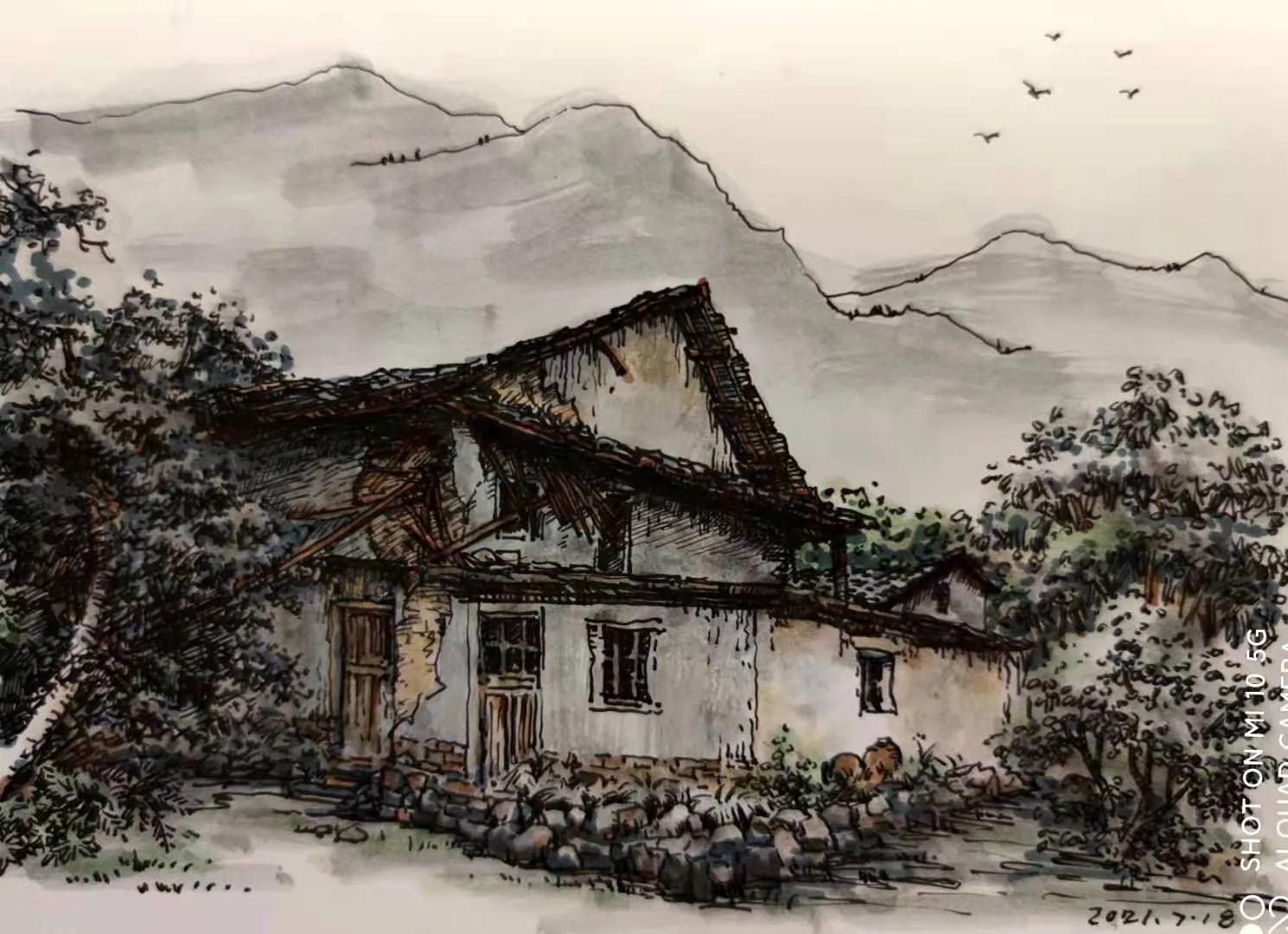 幸福原创画作品,幸福原创绘画作品