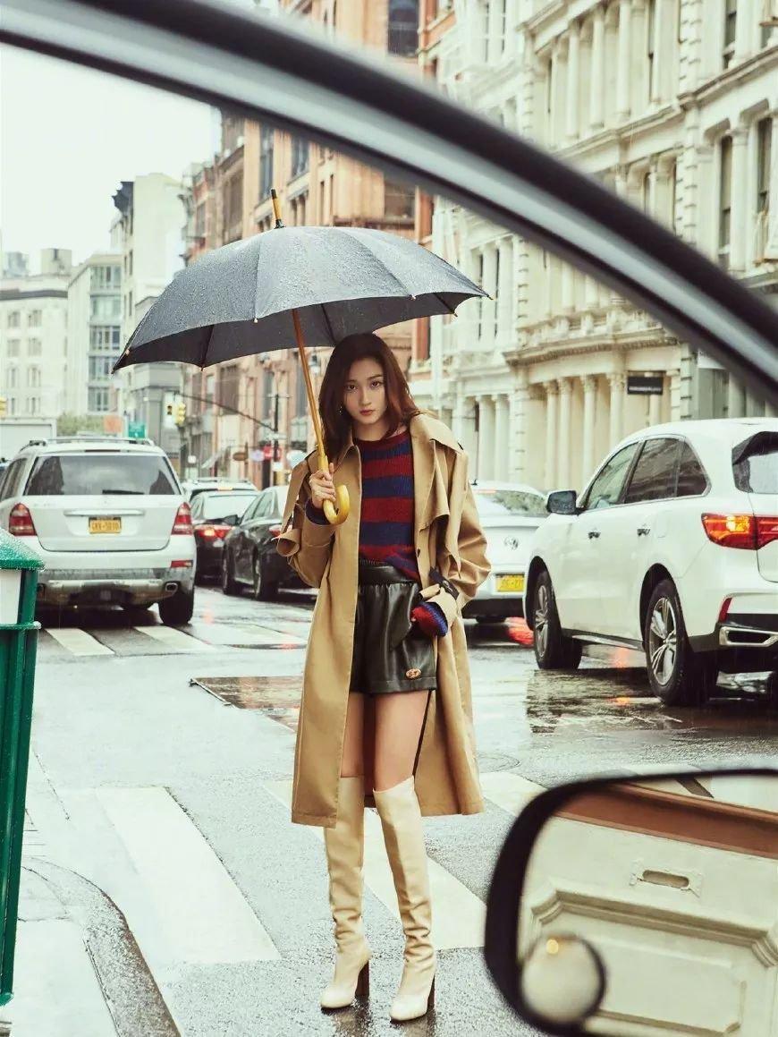 关晓彤九头身完整视频,关晓彤运动风搭配