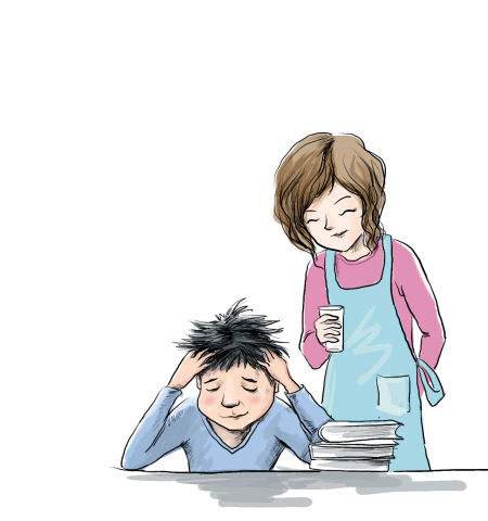 10岁女孩学习压力大,孩子上课癔症怎么办