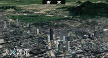 中国3d城市图,空中俯瞰城市全景图