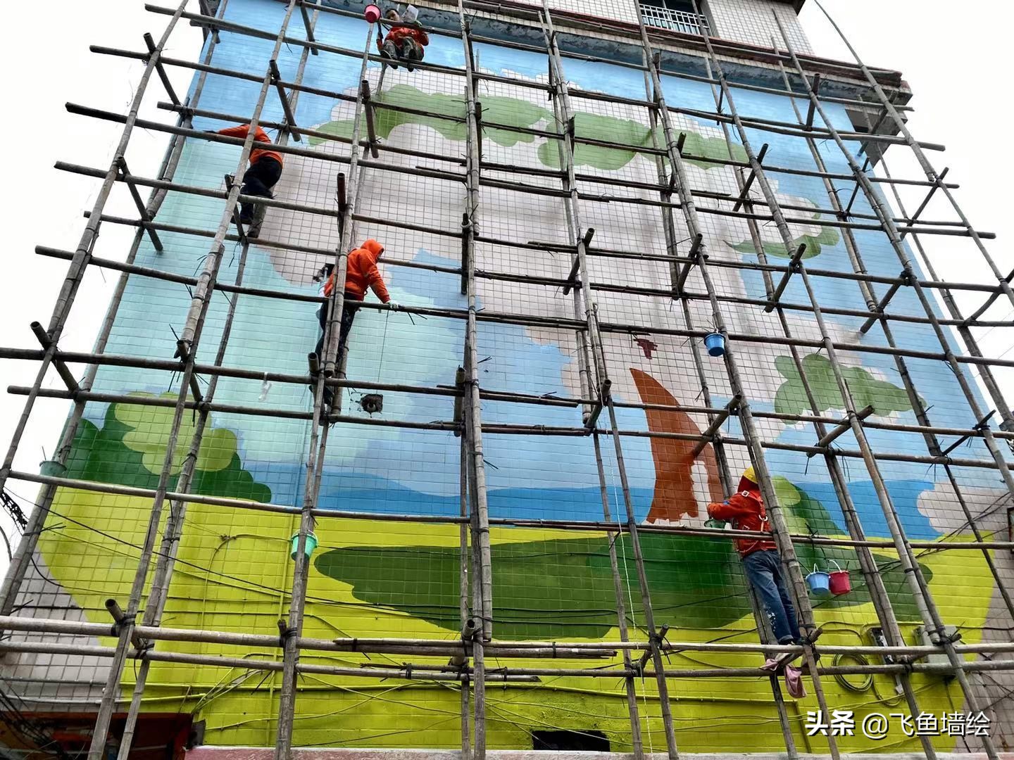 墙绘前景,墙绘艺术如今发展前途