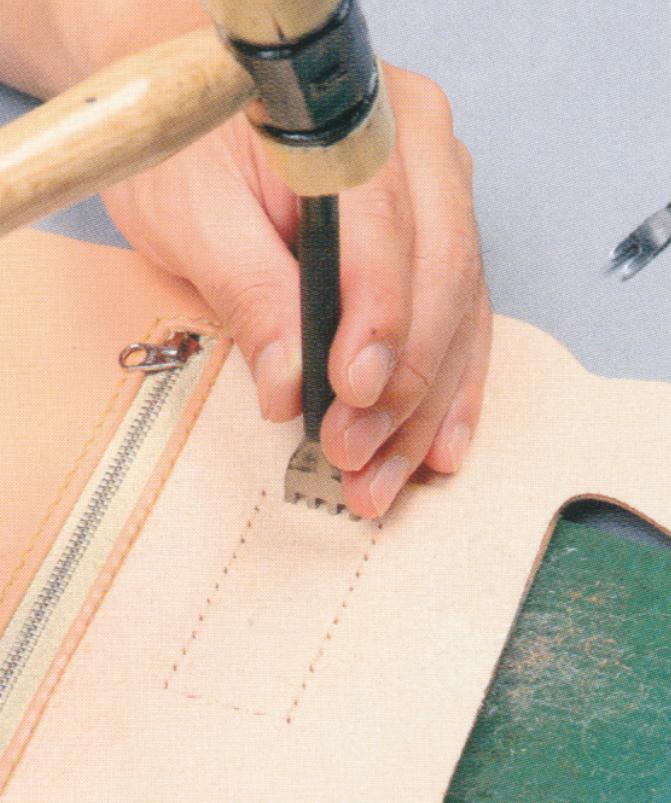 做大型皮包的手工全教程,自己做皮革包教程