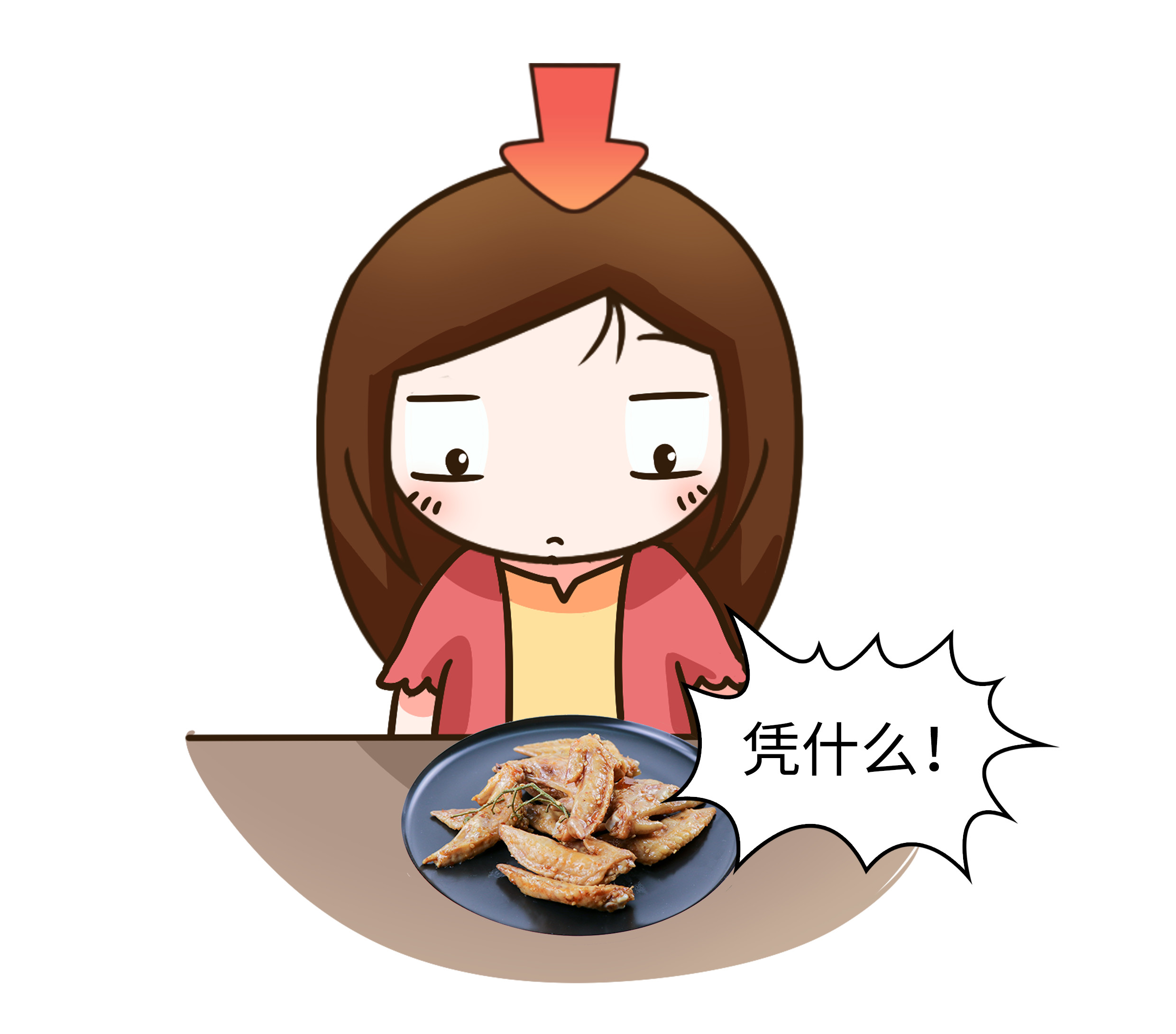 鸡翅有毒不敢吃？看完这篇保你能放心吃（菲李漫画）