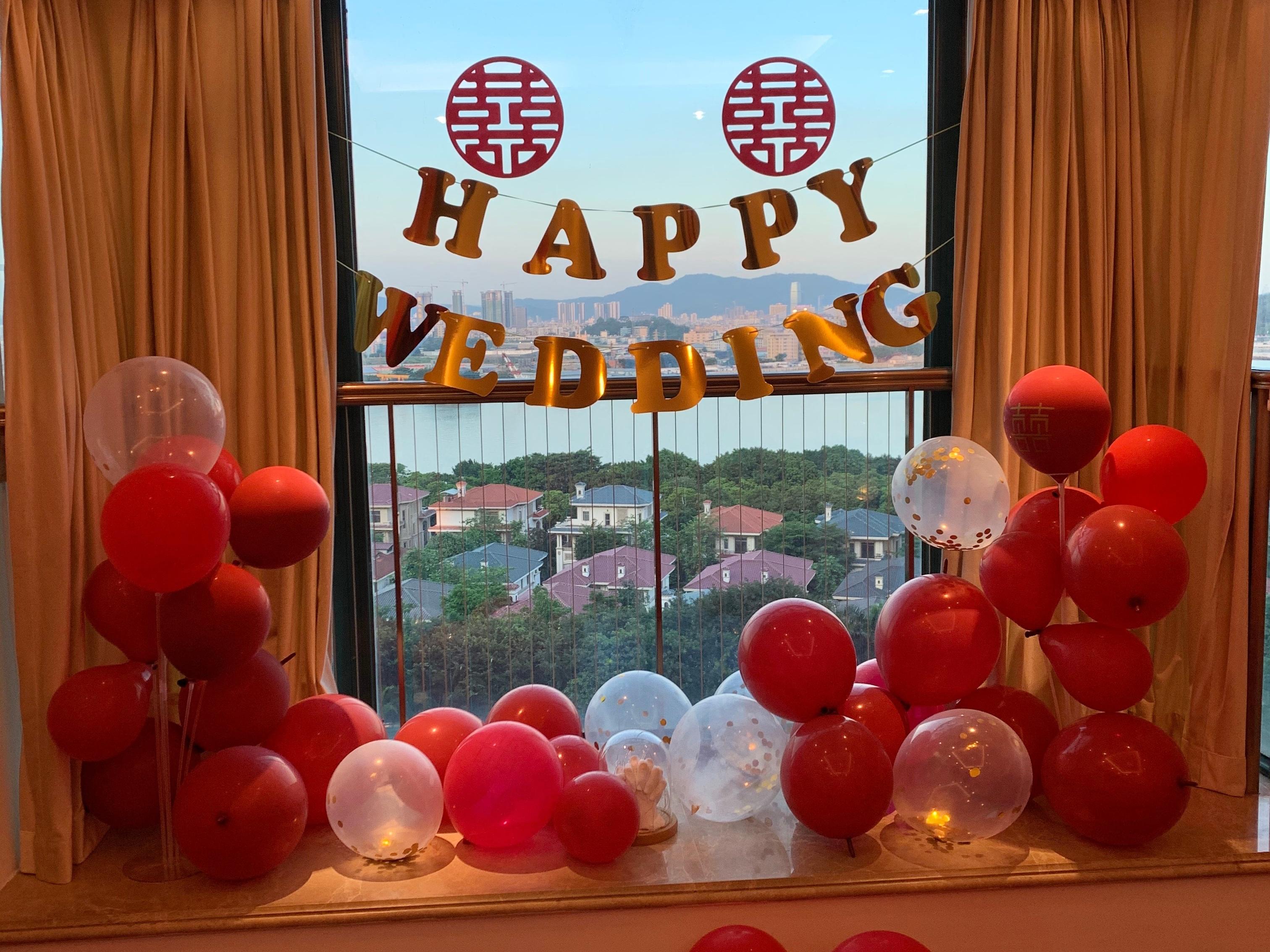 结婚门口喜字及室内喜字怎么贴,结婚喜字怎么贴容易撕