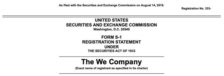 wework为什么退出ipo,wework公司估值