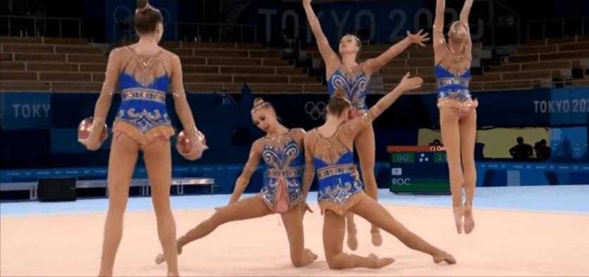 中国队好看的竞技体操服,中国艺术体操敦煌飞天原版