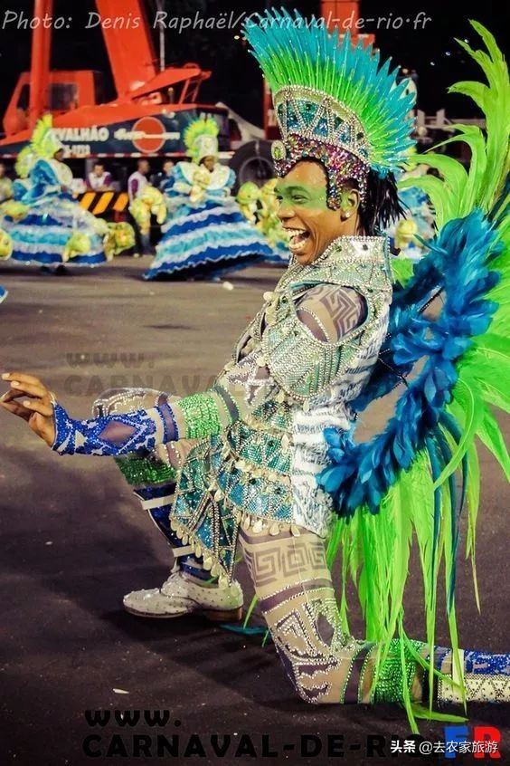 真实的巴西狂欢节,巴西惊艳沙滩狂欢节