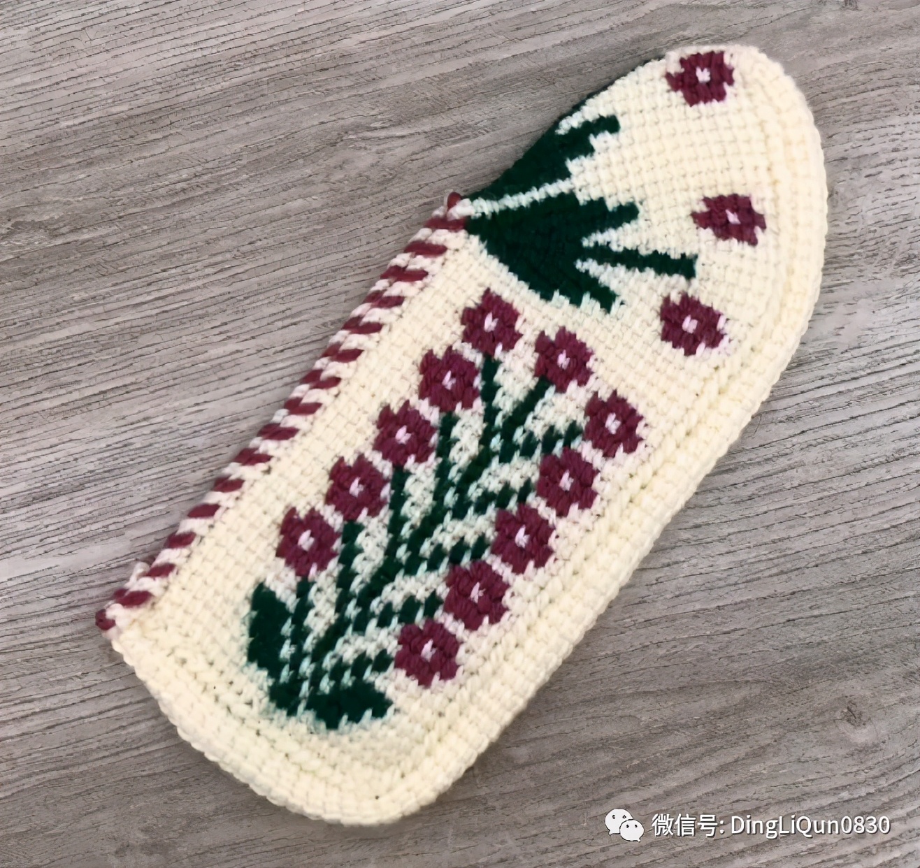 波西米亚风手工编织鞋子,针织作品50款